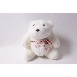 1990s Always Coca-Cola Plush Polar Bear Christmas Collectible ~ 260325-WH 1038